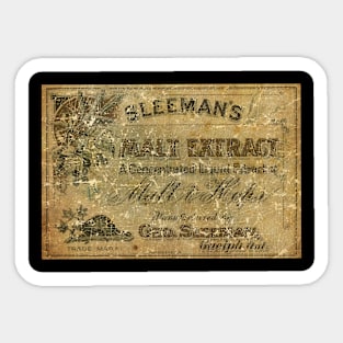 SLEEMANS BEER Sticker